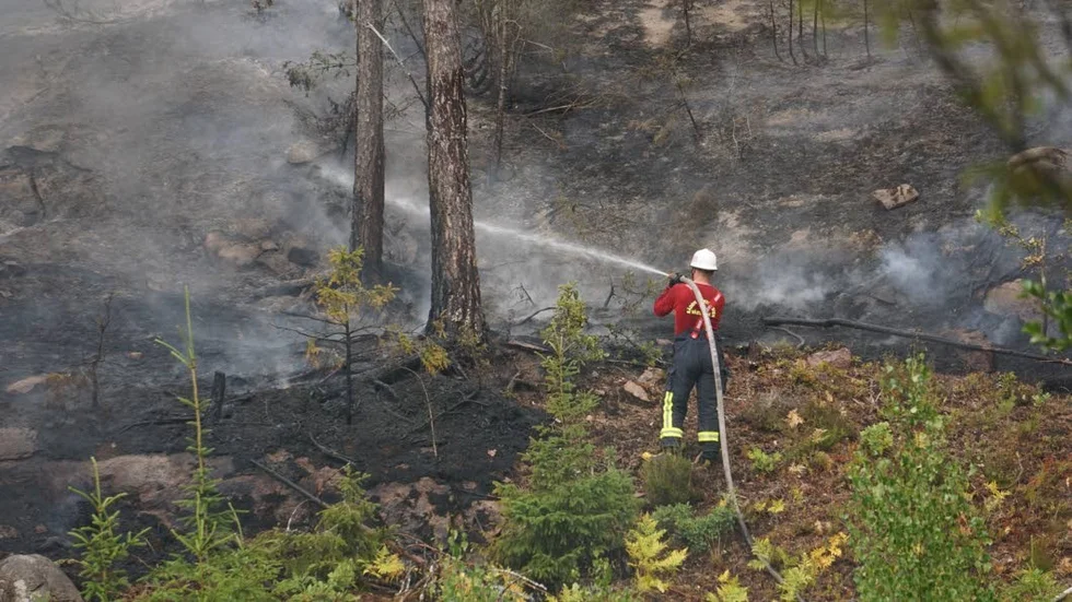 Det blev en arbetssam sommar för räddningstjänsten i kommunen. Både bränder på hemmaplan, och en insats vid en storbrand i Jämtländska Bräcke.