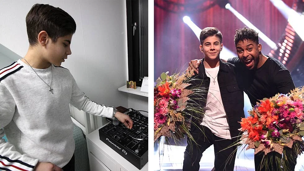 Nu är Bishara Morad hemma i vardagen igen.  Vårterminen i klass nio ska klaras av, det är skillnad mot strålkastarljuset på Melodifestivalen.