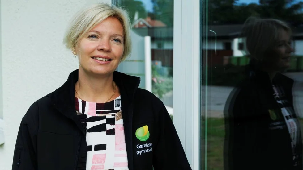 Rektor Märta Jensen ser Skolinspektionens åtgärdskrav som ett sätt att förbättra verksamheten.