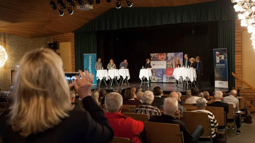Utfrågning. Skribenterna har synpunkter på MVT:s ledares referat av politikerutfrågningen nyligen.