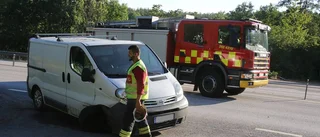 Olycka på E22 orsakade störningar