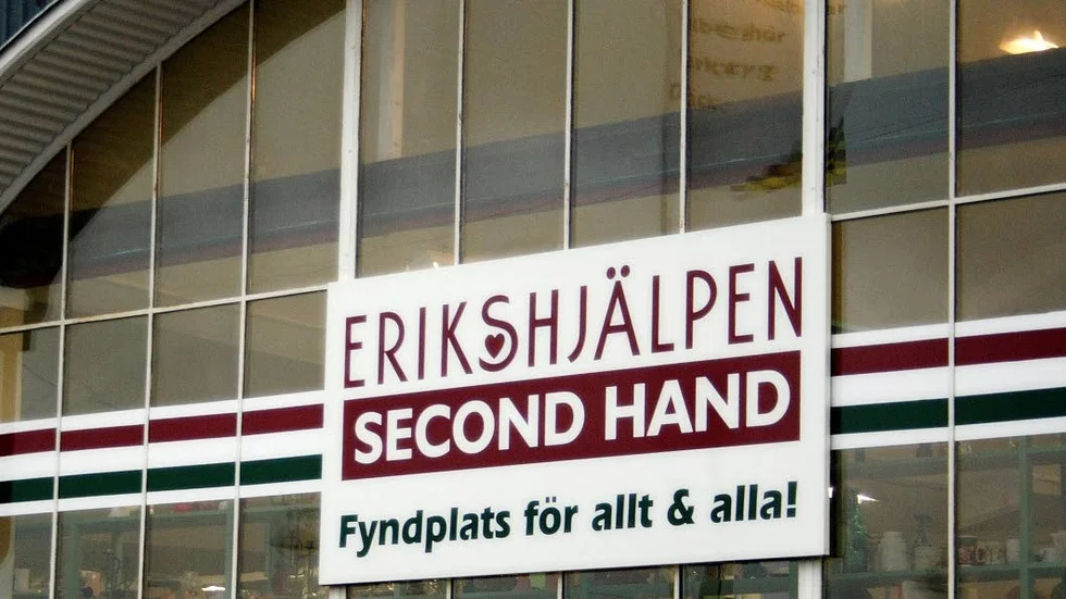 Arkivbild från Erikshjälpen i Norrköping.