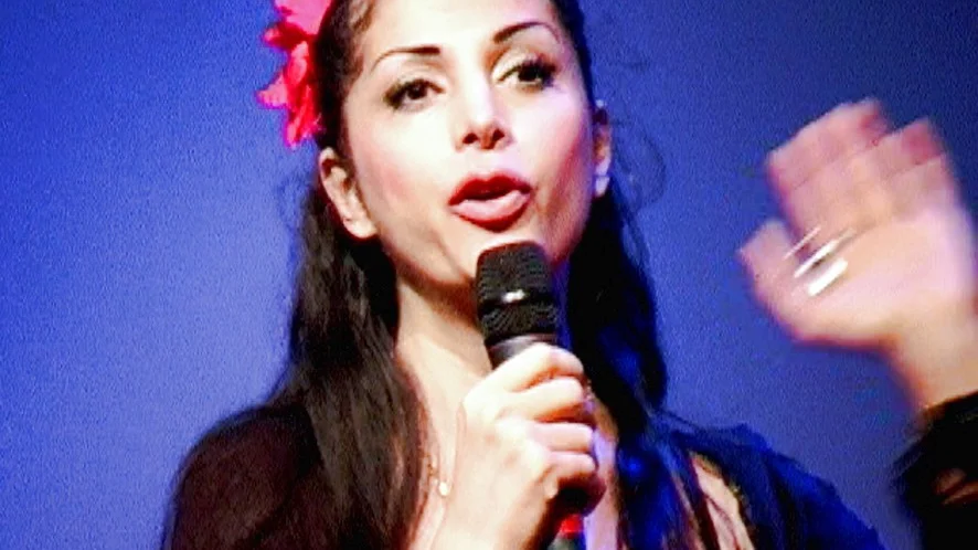 Zinat Pirzadeh står upp för mänskliga rättigheter. Foto: Pressbild