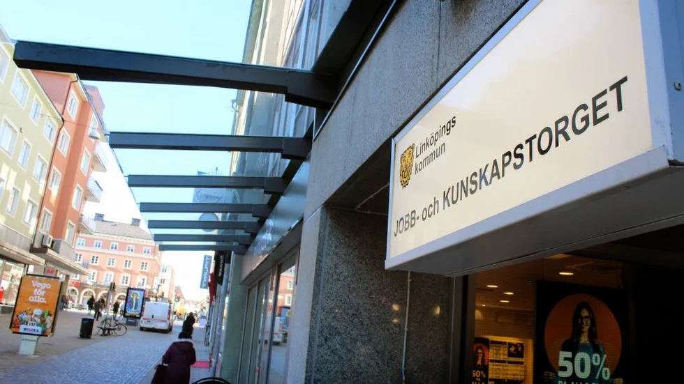 Jobb- och kunskapstorget i Linköping.