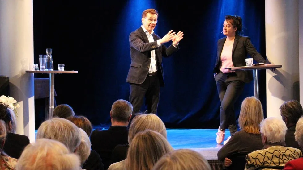 Två tankar. Man måste kunna hålla två spår i huvudet samtidigt, att Sverige är ett fantastiskt land men också har allvarliga problem, hävdar Ulf Kristersson.