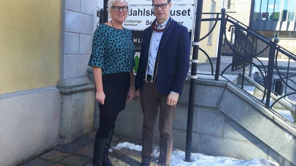 Hagdahls seniorcenter – där  Kristina Edlund och Mikael Sanfridson presenterat soicaldemokraternas andra valpaket – är ett sådan ställe de vill se mera av i framtiden.