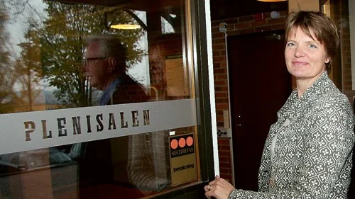 Ingela Nilsson Nachtweij (C) engagerar sig hårt för sjön Yxern.