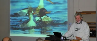 Magnus Ullman föreläste om fåglar