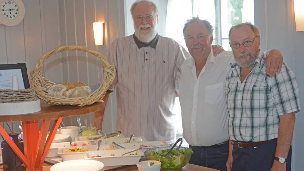 Lennart Samuelsson, Gert-Åke Andersson och Göran Nilsson deltog på DHR:s medlemsmöte