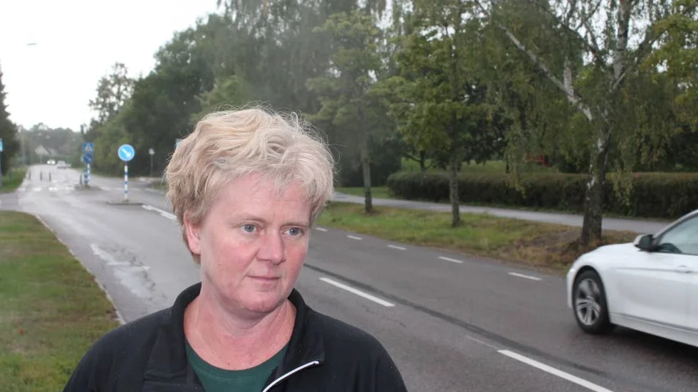 Kristina Lundin tänker ta kontakt med ansvariga på kommunen för att försöka få stopp på busåkandet i Borensberg.