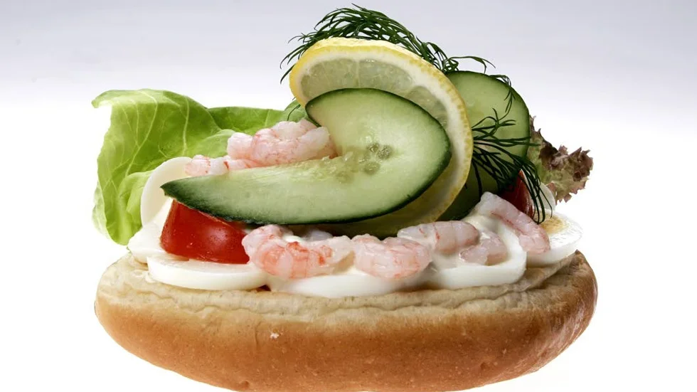 Räksmörgås.