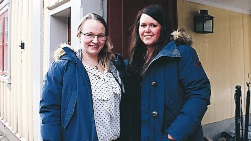 Jessica Ericsson och Sofia Thunholm öppnar under våren Gamla Linköpings första B&B, Hilma Winbladhs Bed and Breakfast.