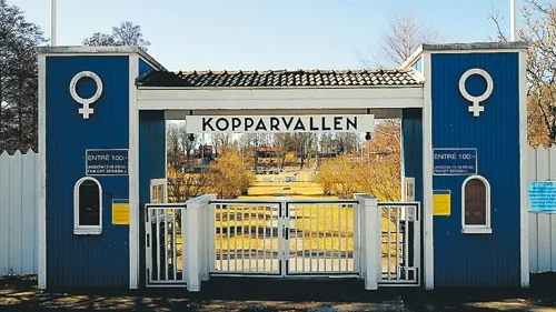 Arbetet med att rusta upp Kopparvallen är i full gång.