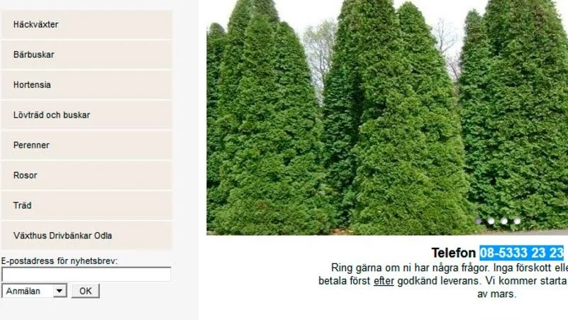 Vadstena Dream Gardens hemsida.