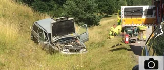 Polis: Föraren misstänks för rattfylleri