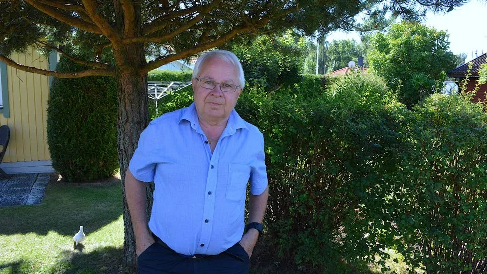 Grön vision. Rolf Ström driver med stort engagemang projektet att göra Motala till ett biosfärområde, godkänt av UNESCO.