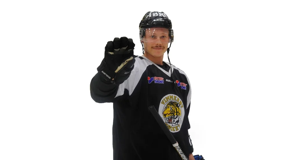 Pelle Ström är klippan i försvaret. Foto: Magnus Strömsten