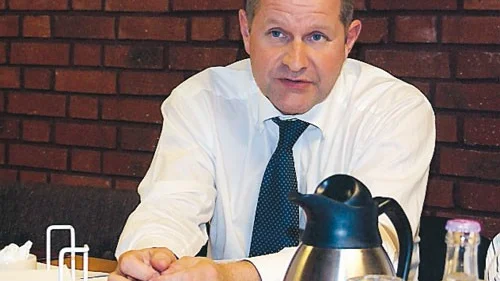 Dan Eliasson på kommunkontoret i Österbymo.