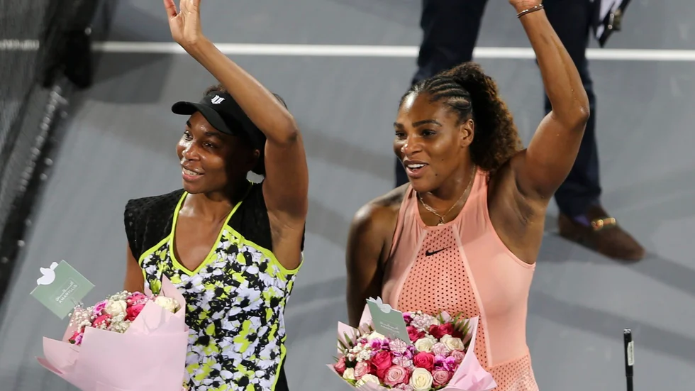 Venus och Serena Williams. Arkivbild.