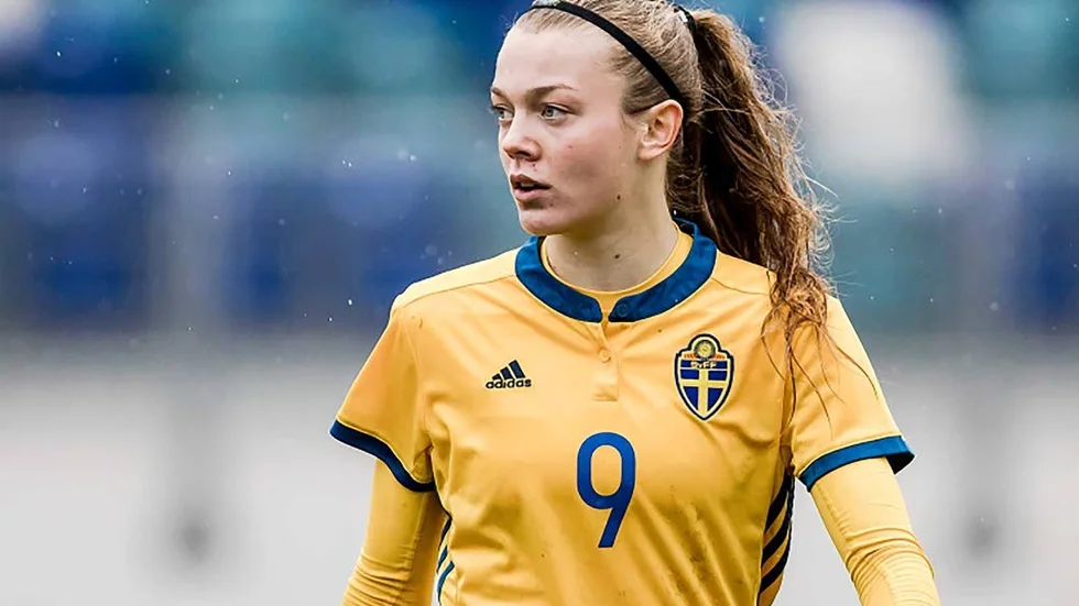 Beata Olsson, numera i IK Uppsala Fotboll.