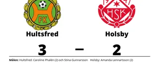 Seger för Hultsfred i tidiga seriefinalen mot Holsby