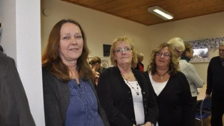I Studieförbundet Vuxenskolans lokaler i Västervik jobbar de båda verksamhetsutvecklarna Birgitta Svensson och Lotta Carlsson samt assistenten Monica Carlsson.