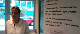 Hårt tryck på mottagningen efter stängd vecka