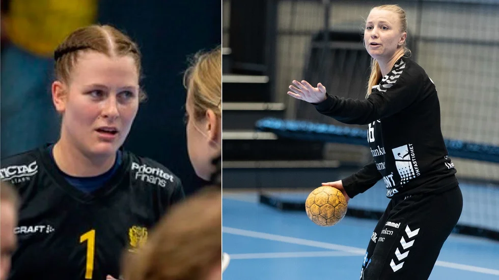 Tyra Schjött (till vänster) har fått dra ett tungt lass i Guif som ensam målvakt under försäsongen. Men nu är Josefin Holst (till höger) klar för en comeback efter att ha lagt av i våras.