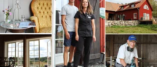 Renoveringen är klar – de öppnar spa i Loftahammar: "De flesta tyckte att man var ganska tokig" • Har byggt med material från egna skogen • VIDEO: Tjuvkika in i ladan