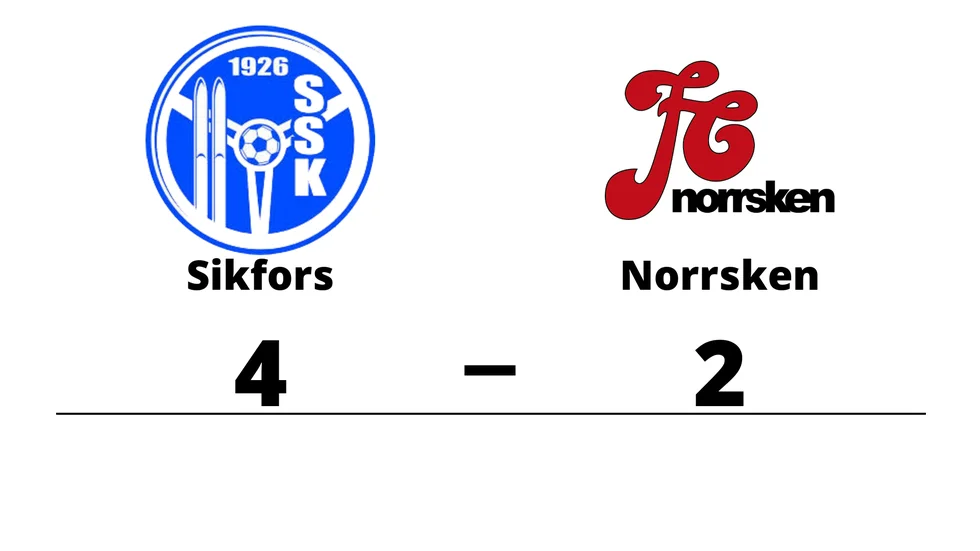 Sikfors SK vann mot FC Norrsken