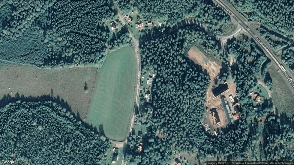 Området kring Nykyrka 218