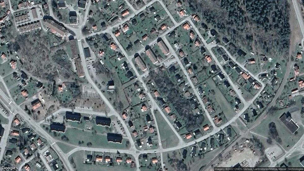 Området kring Tjädervägen 7