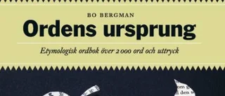 Varifrån kommer orden?