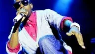 Stjärna. Amerikanske superstjärnan Kanye West var det stora dragplåstret på Way Out West-festivalen i Göteborg. Foto: Björn Larsson Rosvall/Scanpix
