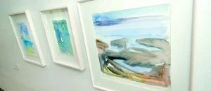 Blå nyanser på Galleri 55