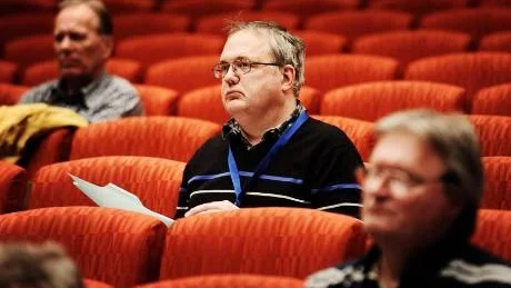 Bo Karlsson är gruppledare för Sverigedemokraterna i kommunfullmäktige och tycker att partiledningen agerat rätt efter den senaste tidens händelser.Arkivbild: Ola Axman