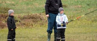 Risigt väder störde inte familjedag
