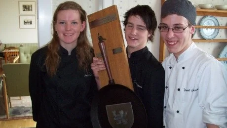 Daniel Jonasson, Tim Gustafsson och Matilda Eriksson