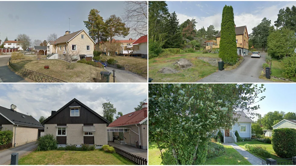 Kapellvägen 45, Bandvägen 8, Tunnlandsvägen 8 och Orrspelsvägen 32