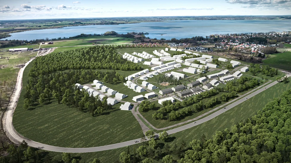 I fjol sköt Bonava upp byggprojektet i Ekängen, men nu drar det igång med de 23 första radhusen.