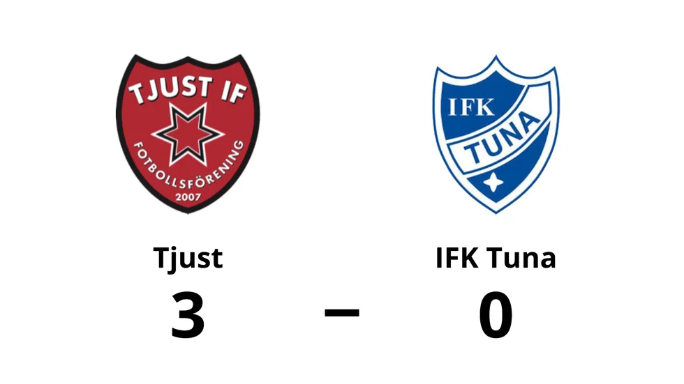Tjust IF FF vann mot IFK Tuna