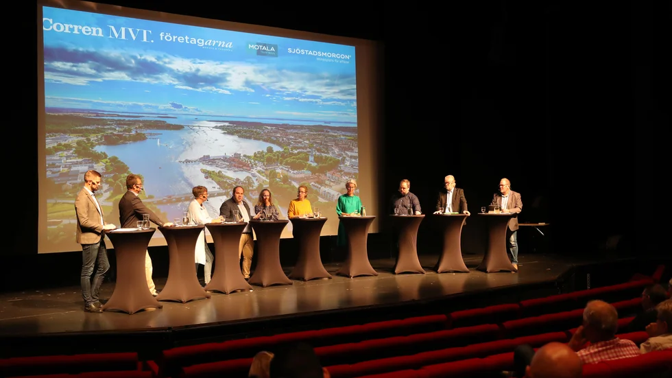 Maria Persdotter(C) och Mark Henriksson (M) vann debatten, enligt de som röstade. Efteråt sa de att det var en bra debatt. 