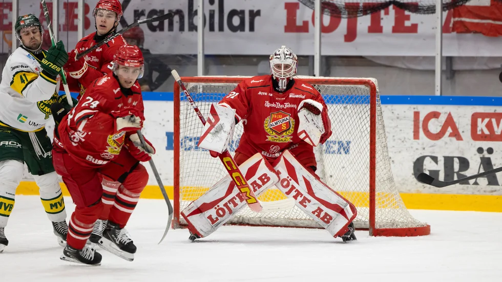 Målvakten Oskar Blomgren var högst delaktig i Almtunas avgörande mål i förlängningen. Han blev även utsedd till matchens lirare.
