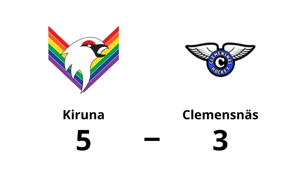 Kiruna IF vann mot Clemensnäs HC