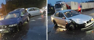 Tre bilar i olycka i Linköping – störningar i morgontrafiken