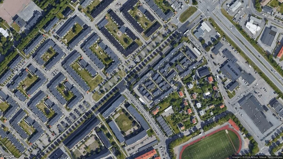Området kring Österängsgatan 83