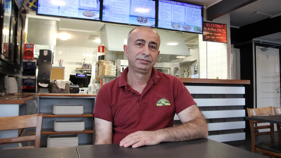  "Det här är en bra plats för en restaurang och jag har en massa stamgäster", säger Nihad Barwari.