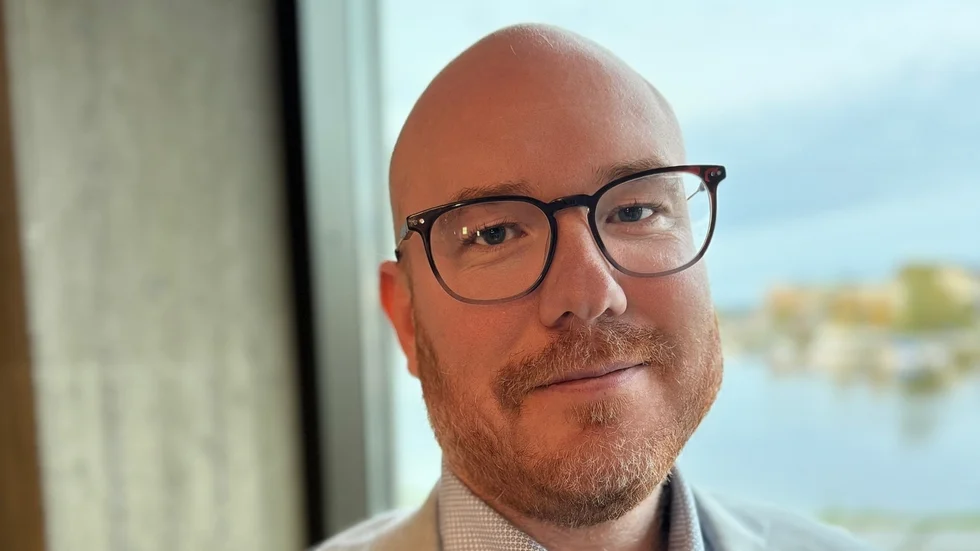 Robert Thunfors, avgående partiordförande för Sjukvårdspartiet i Västernorrland. Pressbild.