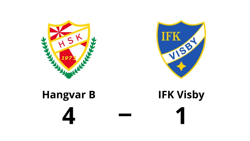 Hangvar SK B vann mot IFK Visby