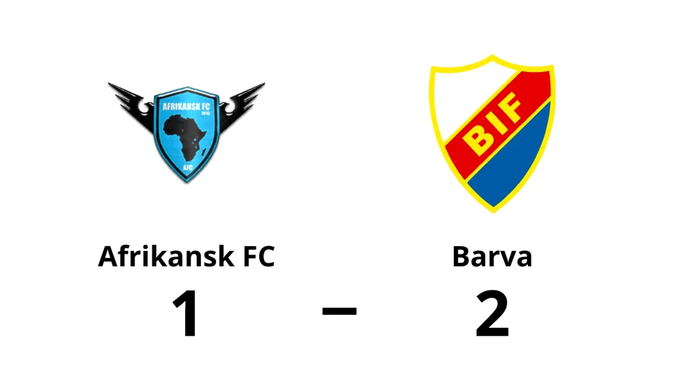 Afrikansk FC förlorade mot Barva IF